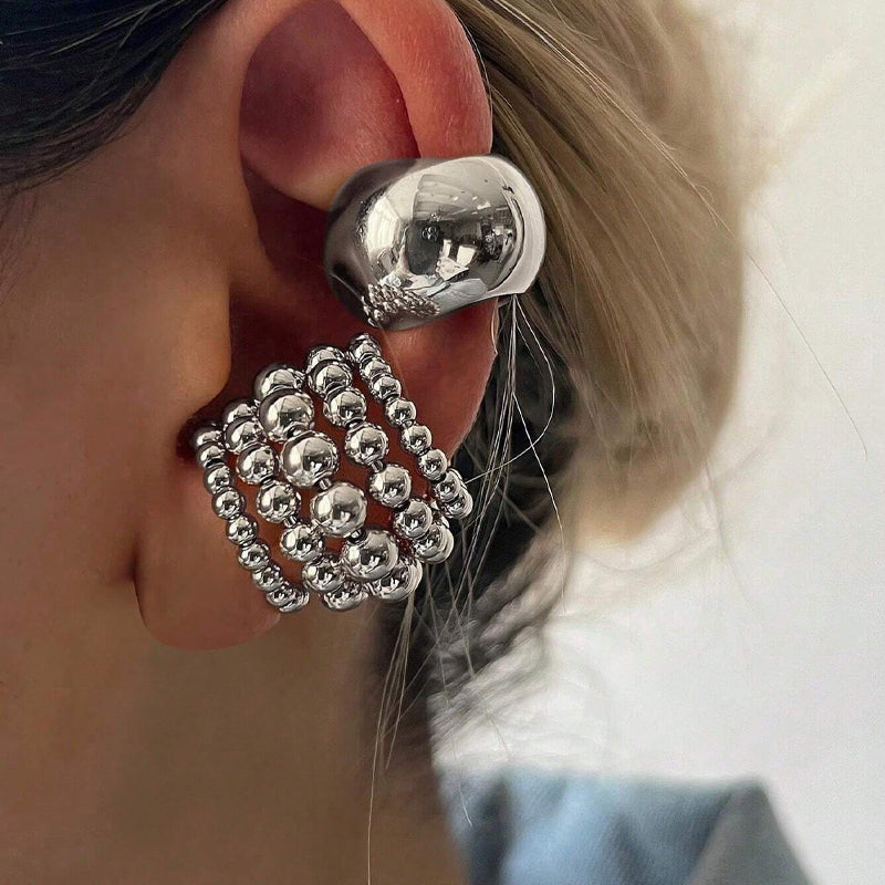 2pc Bold Ear Cuff Set