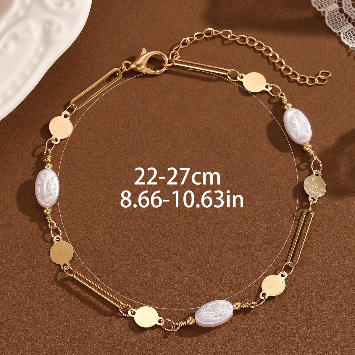 Seafoam Serenade Anklet