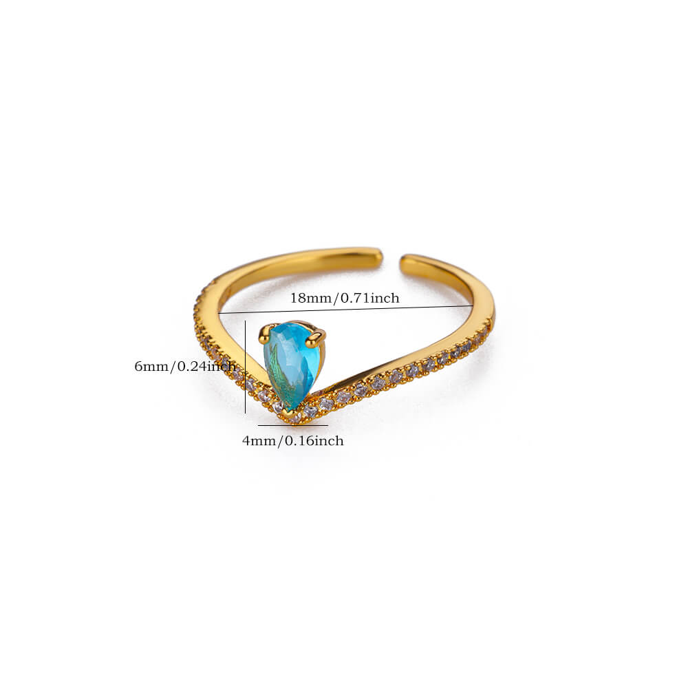 Blue Radiance V-Ring