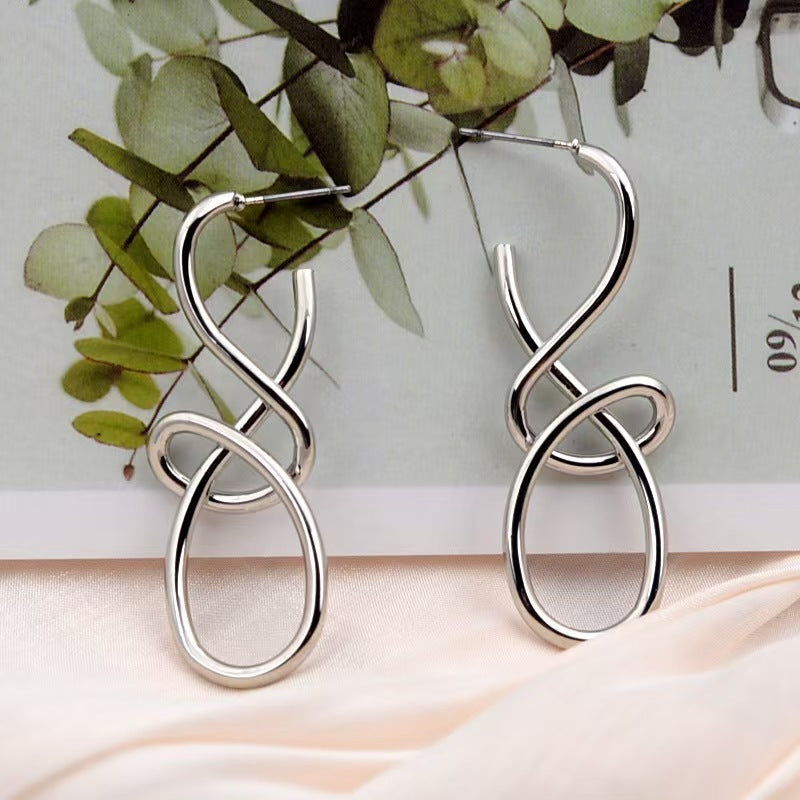 Vintage Knotted Dangle Earrings