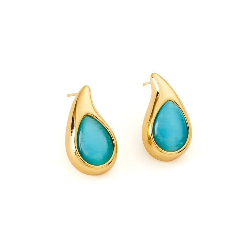 Colorful Droplet Earrings