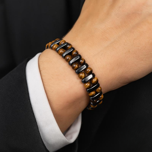 Natural Tiger Eye Stone Protection Bracelet