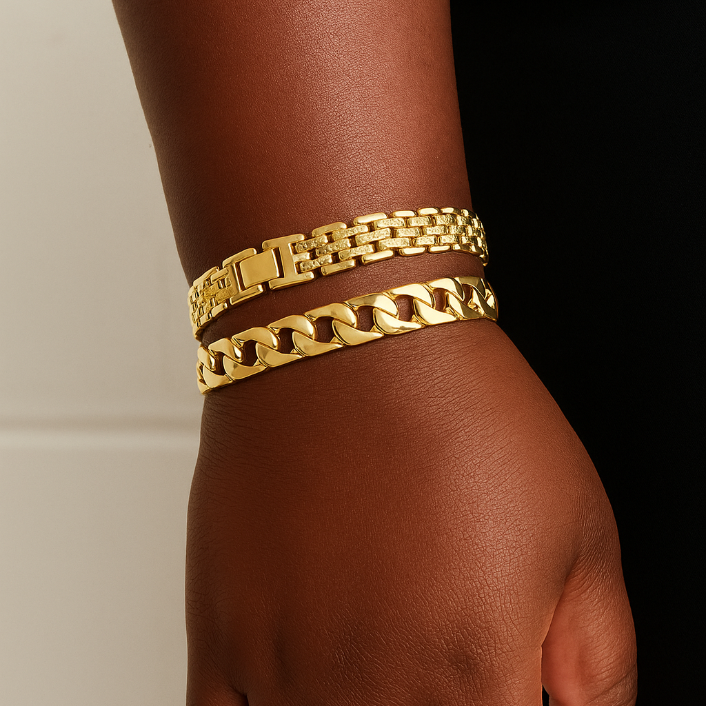 Minimal Chunky Bracelet