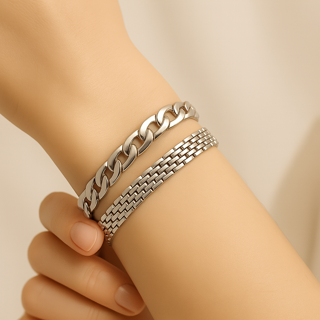 Minimal Chunky Bracelet