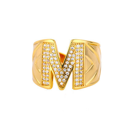 A–Z Alphabet Initial Ring