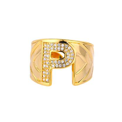 A–Z Alphabet Initial Ring
