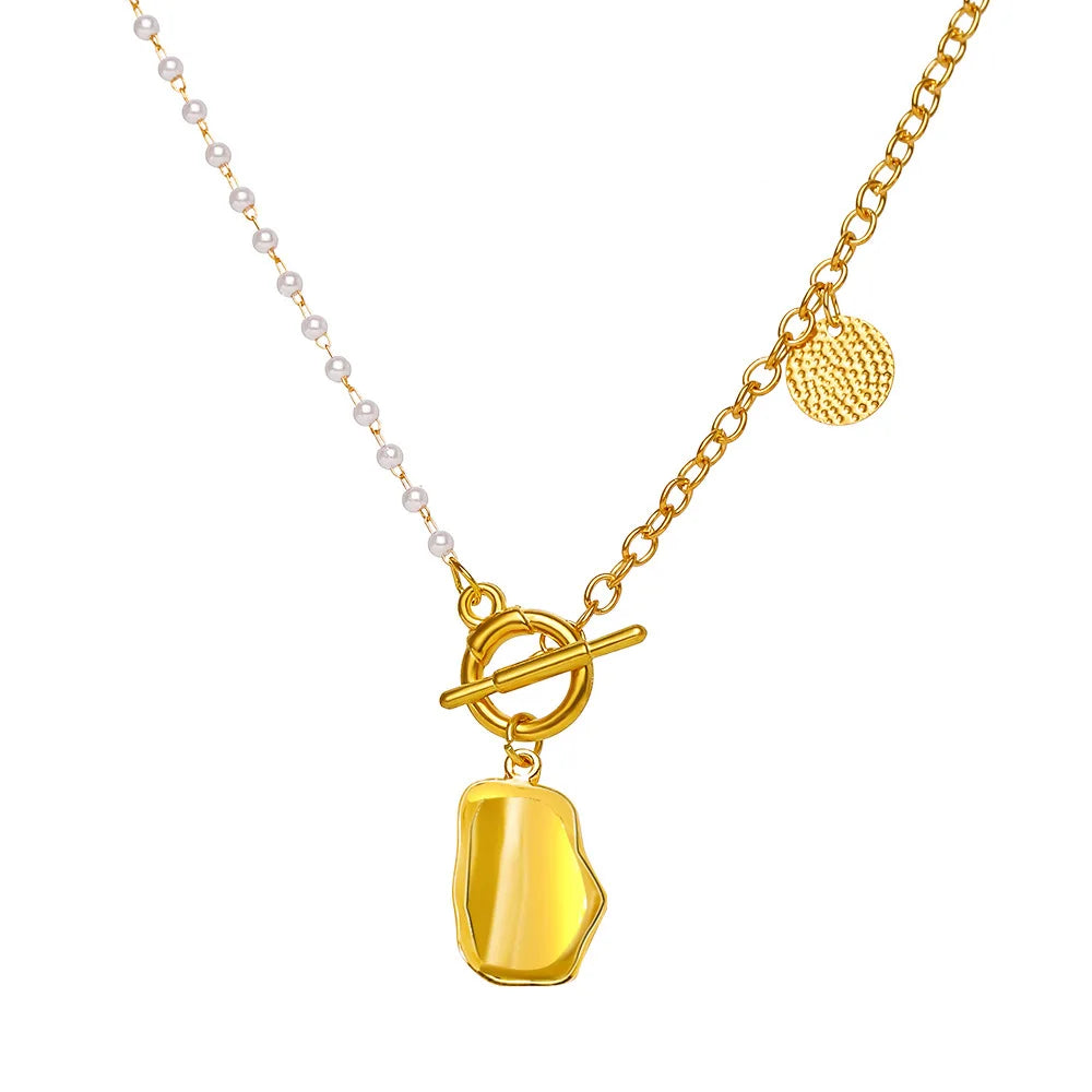 Minimalist Alloy Clavicle Necklace