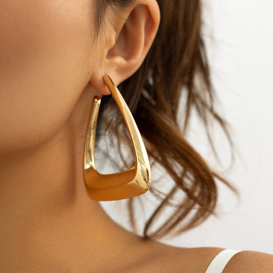Triangle Stud Earring