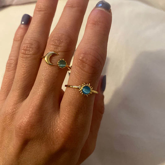 Moonflower Whisper Ring