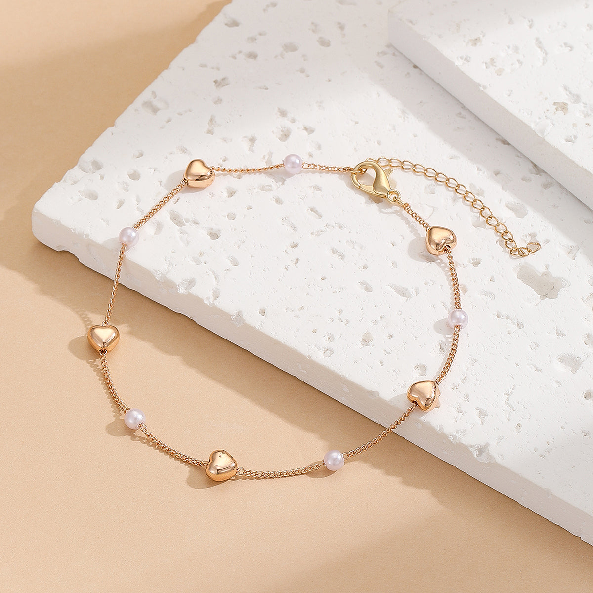 Heartstream Glow Anklet