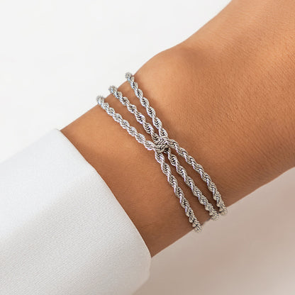 Multilayer Rope Chain Bracelet