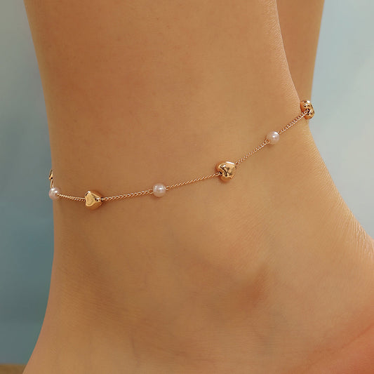 Heartstream Glow Anklet