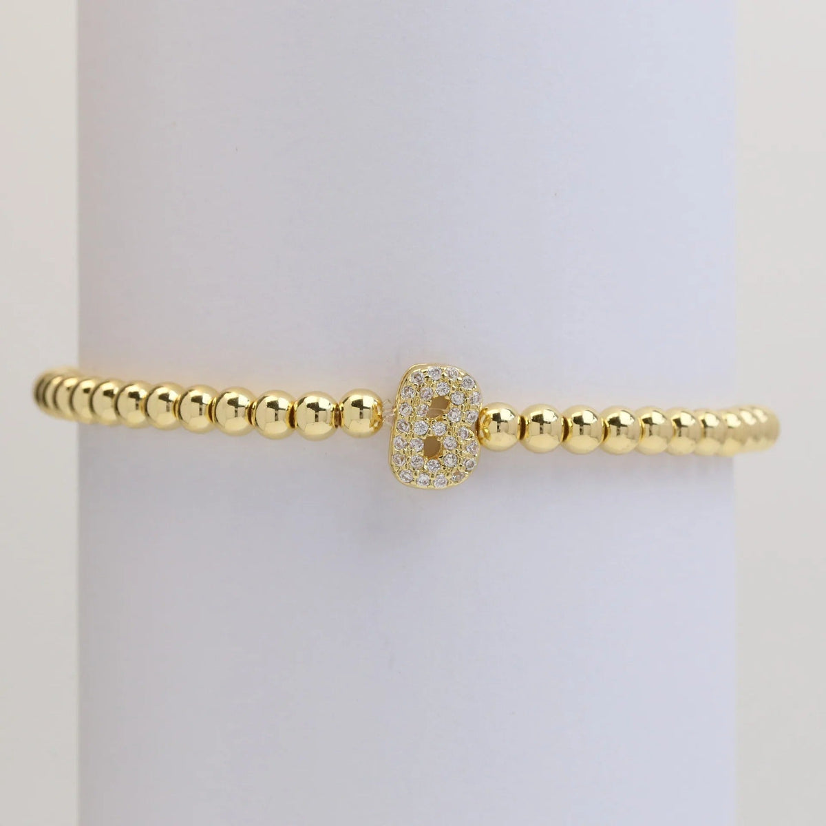 Letter Beaded Bracelet