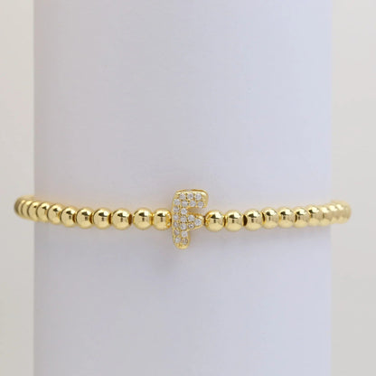 Letter Beaded Bracelet
