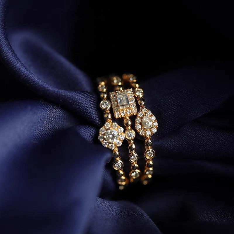 3pc Dainty Stackable Rings Set