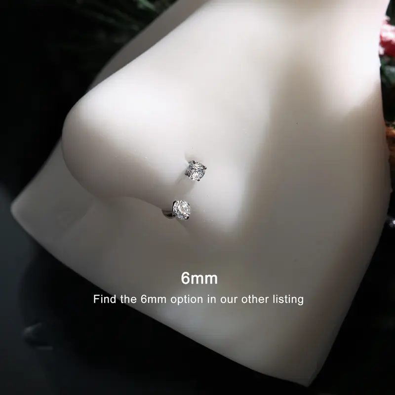 Titanium Horseshoe Nose Ring