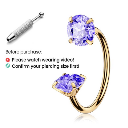 Titanium Horseshoe Nose Ring
