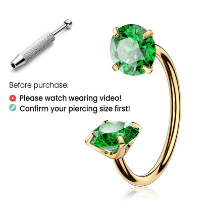 Titanium Horseshoe Nose Ring