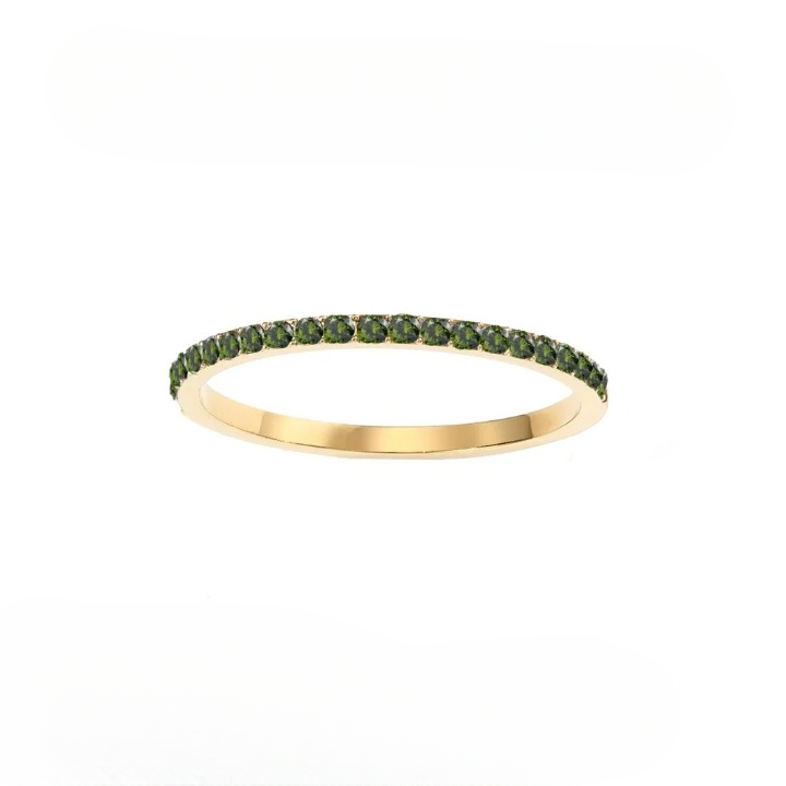Dainty Thin Birthstone Ring