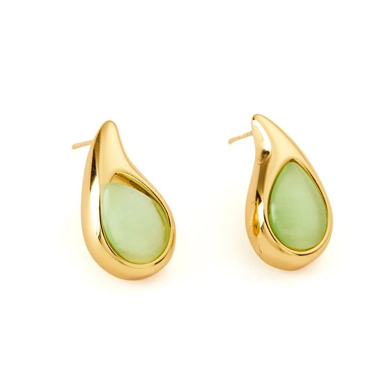Colorful Droplet Earrings