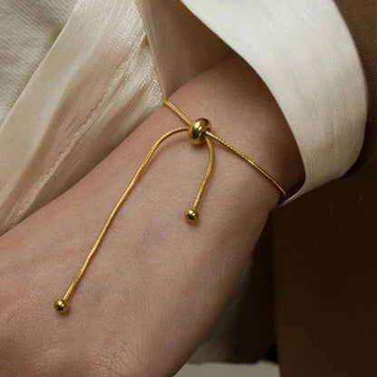 Dainty Adjustable Pull Bracelet