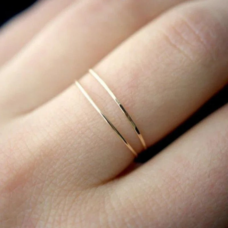 Thin Minimal Ring