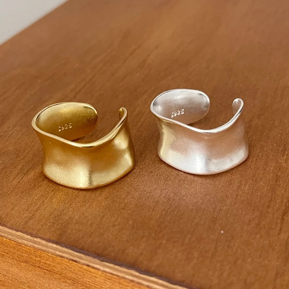 Vintage Wide Flat Ring