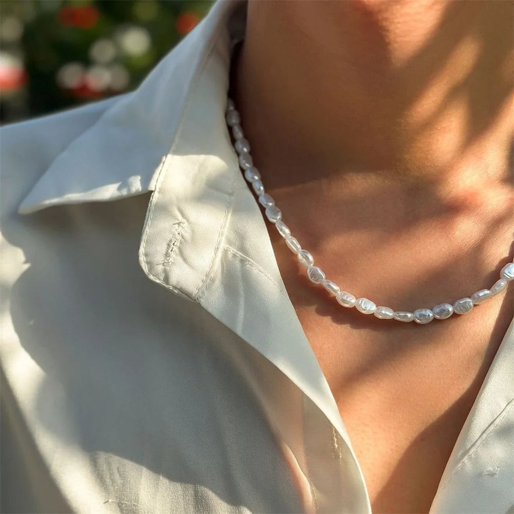 Baroque Alien Pearl Necklace
