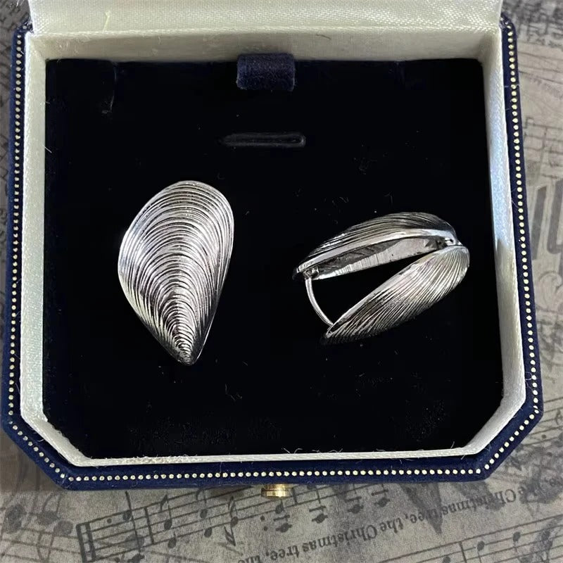 Irregular Shell Stud Earrings