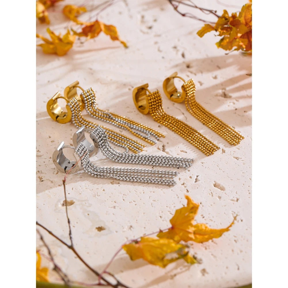 Free Flow Dangle Earrings