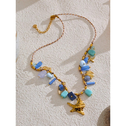 Oceanic Starfish Necklace