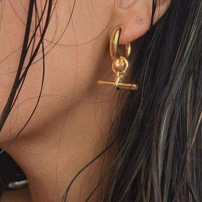 Dainty Bow Tassel Earrings
