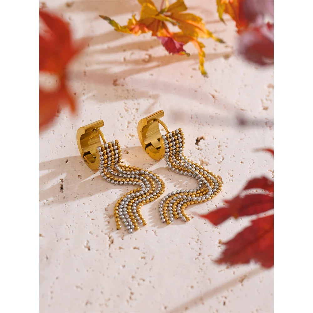 Free Flow Dangle Earrings