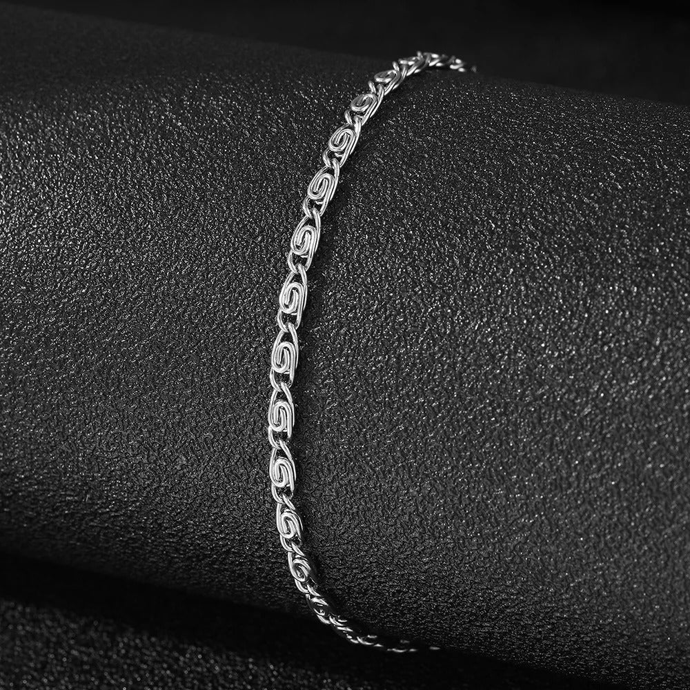 Elegant Scroll Bracelet