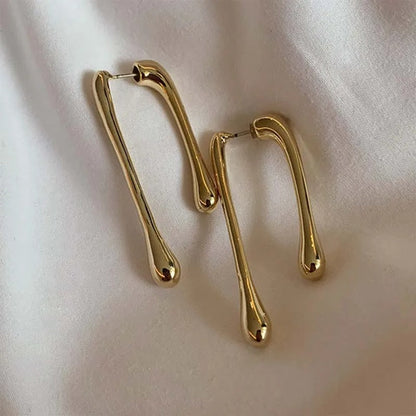 Exaggerated Water Drop Earrings