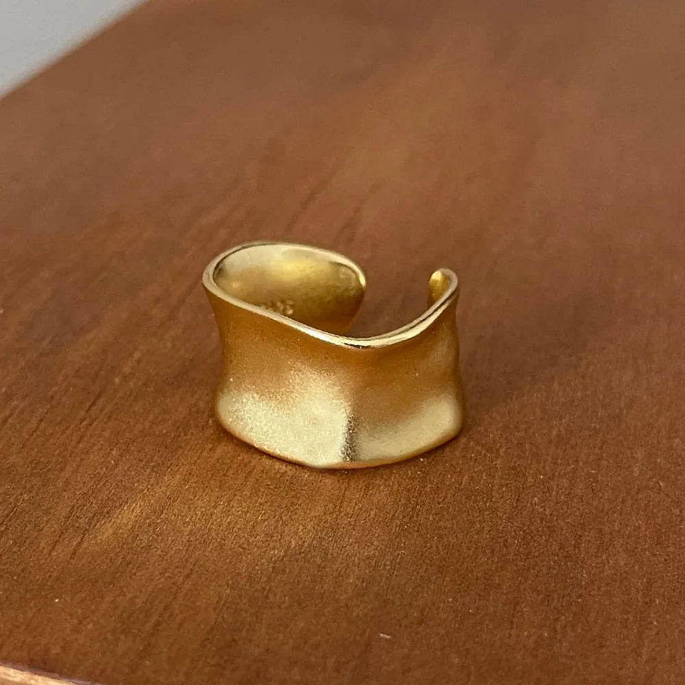 Vintage Wide Flat Ring