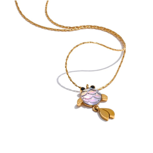 Agile Goldfish Necklace