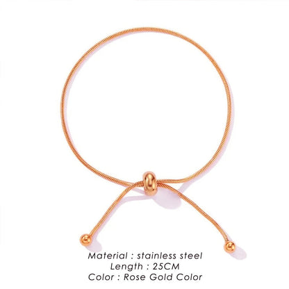 Dainty Adjustable Pull Bracelet