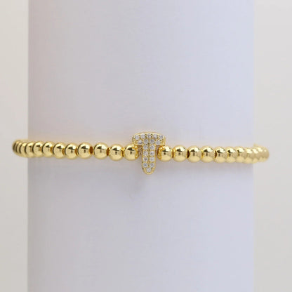 Letter Beaded Bracelet